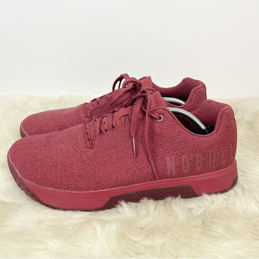 Nobull Red Gum Trainer Sneakers Mens Size 14 - Picture 4 of 7